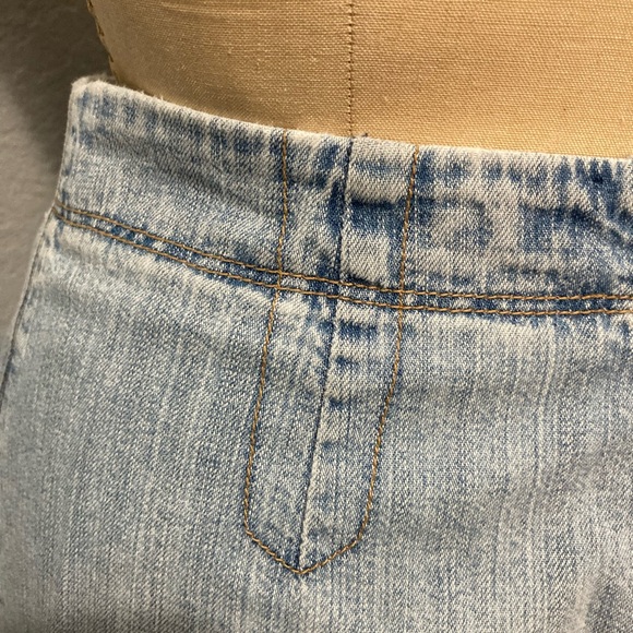 J. Crew Denim Modest Midi Skirt - Blue Size 4 - Picture 4 of 6